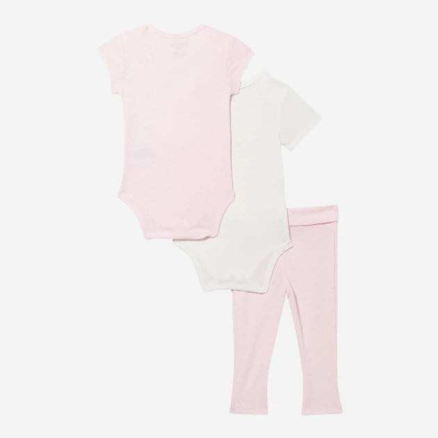 Детский комплект (боди 2 шт + штанишки) для девочки Calvin Klein 876391864 80 см Молочный/Розовый (1159855527) - Фото 2 Детский комплект (боди 2 шт + штанишки) для девочки Calvin Klein 876391864 80 см Молочный/Розовый (1159855527) - изображение 2