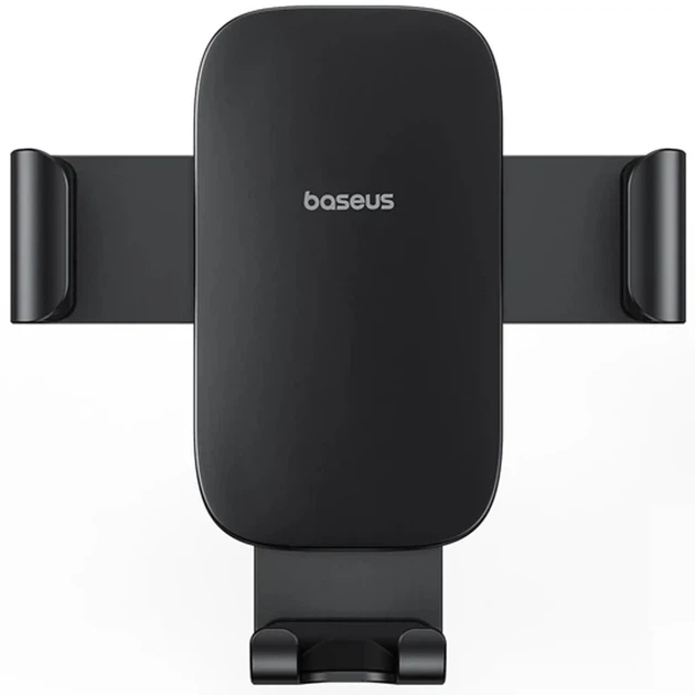 Автотримач Baseus Metal Age 3 Gravity Car Mount у решітку вентиляції чорний - Фото 2 Автотримач Baseus Metal Age 3 Gravity Car Mount у решітку вентиляції чорний - зображення 2