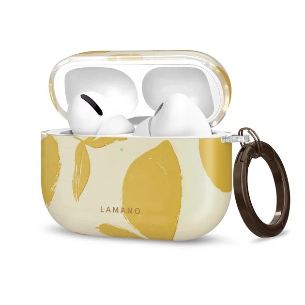 Чехол Tech-Protect Lamano для AirPods Pro 3 Lemon Haze (5906302343027) - Фото 1 Чехол Tech-Protect Lamano для AirPods Pro 3 Lemon Haze (5906302343027) - изображение 1