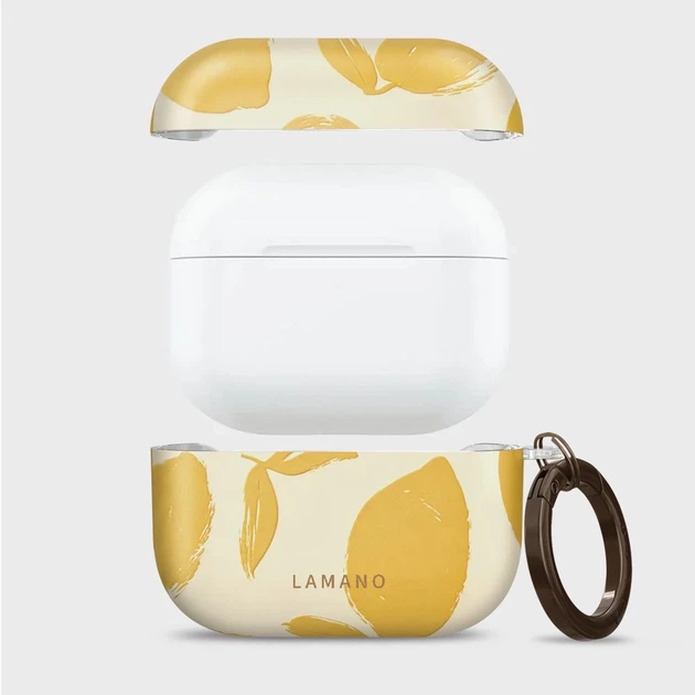 Чехол Tech-Protect Lamano для AirPods Pro 3 Lemon Haze (5906302343027) - Фото 5 Чехол Tech-Protect Lamano для AirPods Pro 3 Lemon Haze (5906302343027) - изображение 5