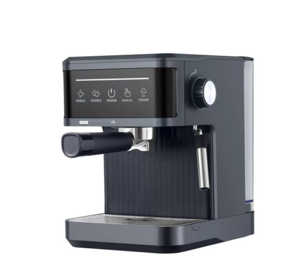 Рожковая кофеварка Top Kitchen для дома 15 бар TK00216 эспрессо машина 1500 Вт с паровым капучинатором молотый кофе резервуар 1,8 л стимер для молока латте 1–3 чашки механическое управление - изображение 5