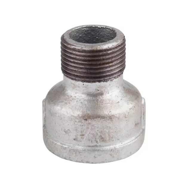 Перехід чавунний оцинкований 1 1/2Вх3/4З - Фото 1 Перехід чавунний оцинкований 1 1/2Вх3/4З - изображение 1