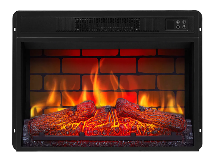 Встраиваемый электрокамин с эффектом пламени и звуком горения огня ArtiFlame AF23BS Электрический камин современный с обогревом 1800 вт - Фото 3 Встраиваемый электрокамин с эффектом пламени и звуком горения огня ArtiFlame AF23BS Электрический камин современный с обогревом 1800 вт - изображение 3