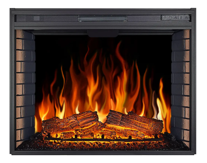 Электрический камин с обогревом до 30 м² ArtiFlame Электрокамин ArtiFlame 33″ встраиваемый с 3D пламенем звуком дров пультом 1600 Вт - Фото 3 Электрический камин с обогревом до 30 м² ArtiFlame Электрокамин ArtiFlame 33″ встраиваемый с 3D пламенем звуком дров пультом 1600 Вт - изображение 3