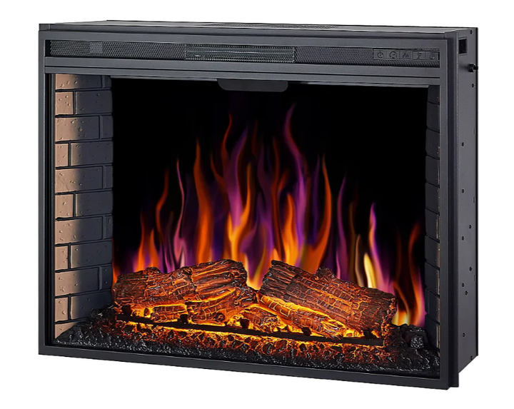 Электрический камин с обогревом до 30 м² ArtiFlame Электрокамин ArtiFlame 33″ встраиваемый с 3D пламенем звуком дров пультом 1600 Вт - Фото 5 Электрический камин с обогревом до 30 м² ArtiFlame Электрокамин ArtiFlame 33″ встраиваемый с 3D пламенем звуком дров пультом 1600 Вт - изображение 5