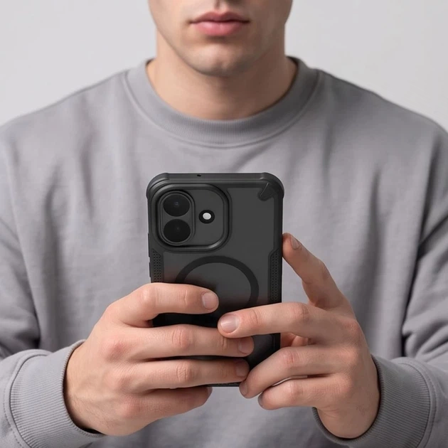 Чехол Tech-Protect Rugged Shield для Xiaomi Redmi Note 17 Pro 5G Matte Black (5906302343560) - Фото 7 Чехол Tech-Protect Rugged Shield для Xiaomi Redmi Note 17 Pro 5G Matte Black (5906302343560) - изображение 7