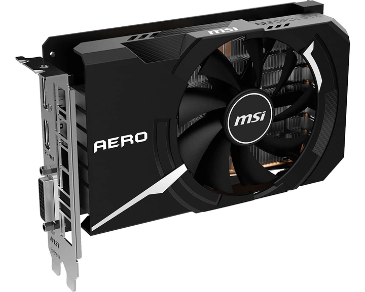 Видеокарта MSI GeForce GTX 1650 SUPER AERO ITX OC 4GB GDDR6 б/в - изображение 3