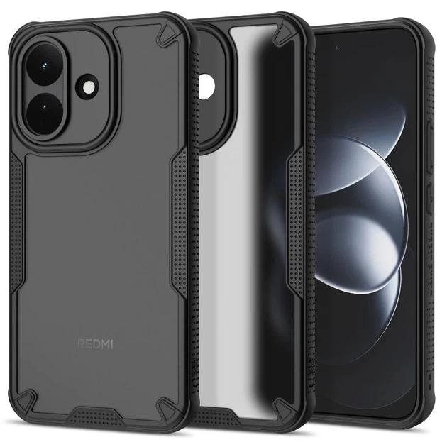 Чехол Tech-Protect Rugged Shield для Xiaomi Redmi Note 17 Pro 5G Matte Black (5906302343553) - Фото 1 Чехол Tech-Protect Rugged Shield для Xiaomi Redmi Note 17 Pro 5G Matte Black (5906302343553) - изображение 1