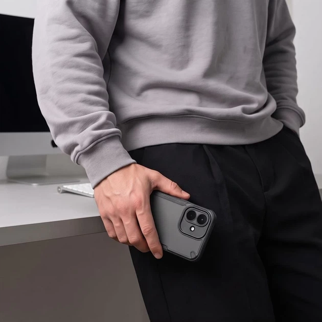 Чехол Tech-Protect Rugged Shield для Xiaomi Redmi Note 17 Pro 5G Matte Black (5906302343553) - Фото 6 Чехол Tech-Protect Rugged Shield для Xiaomi Redmi Note 17 Pro 5G Matte Black (5906302343553) - изображение 6