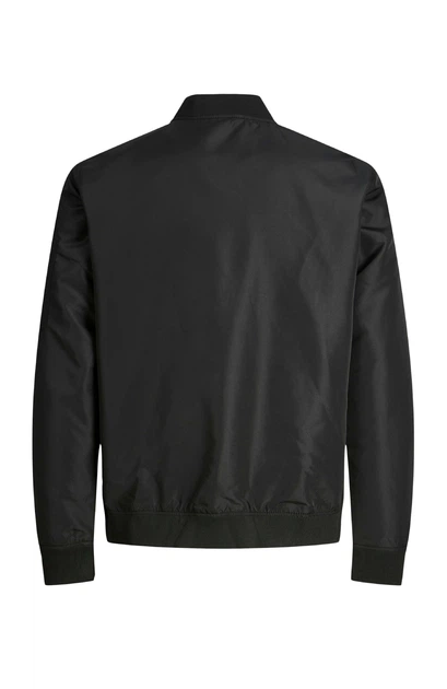 Куртка-бомбер чоловіча Jack & Jones JJERUSH чорна XL (1274.7291) - Фото 4 Куртка-бомбер чоловіча Jack & Jones JJERUSH чорна XL (1274.7291) - изображение 4