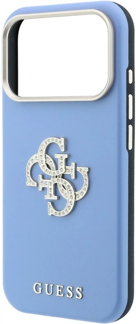Чохол для смартфона Guess Smooth & Big Strass Logo для Apple iPhone 18 Pro / Apple iPhone 17 Pro Blue (3666339654306) - Фото 5 Чохол для смартфона Guess Smooth & Big Strass Logo для Apple iPhone 18 Pro / Apple iPhone 17 Pro Blue (3666339654306) - зображення 5