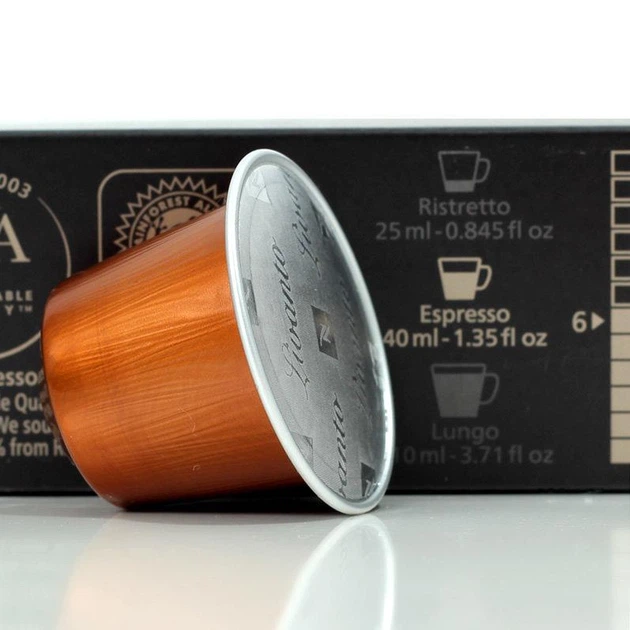 Кава в капсулах Nespresso Ispirazione Livanto 6 (тубус 10 шт) - зображення 2