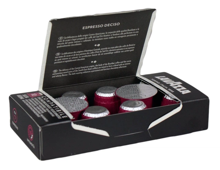 Nespresso капсулы Lavazza Eco Caps Espresso Maestro Intenso - Фото 3 Nespresso капсулы Lavazza Eco Caps Espresso Maestro Intenso - изображение 3