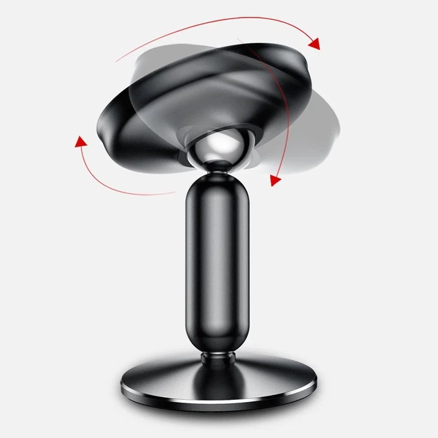 Автодержатель Baseus Bullet An On-Board Magnetic Bracket Black (SUYZD-01) - изображение 5
