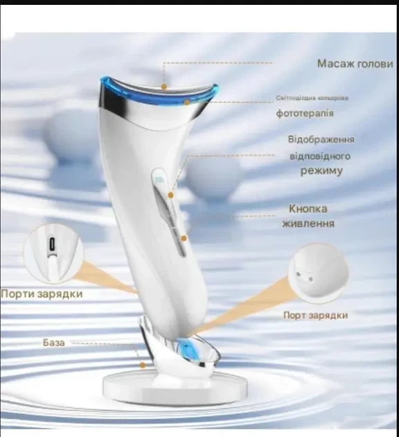 Микротоковый массажер EMS для лица и шеи Tianyueweilai MJ-400 - изображение 4