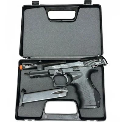 Сигнально-стартовый пистолет BLOW TR-9202, AVTO 17+1/9 mm (Black/Black Grips) add 1 magazine. - изображение 4