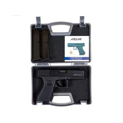 Сигнально-стартовый пистолет SUR G 17 - ANSAR BRT, 7+1/9 mm (Black/Graphite Black) add 1 magazine. - изображение 3