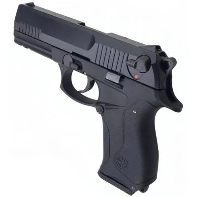 Сигнально-стартовый пистолет SUR M9, 17+1/9 mm (Black/Graphite Black) add 1 magazine. - изображение 4