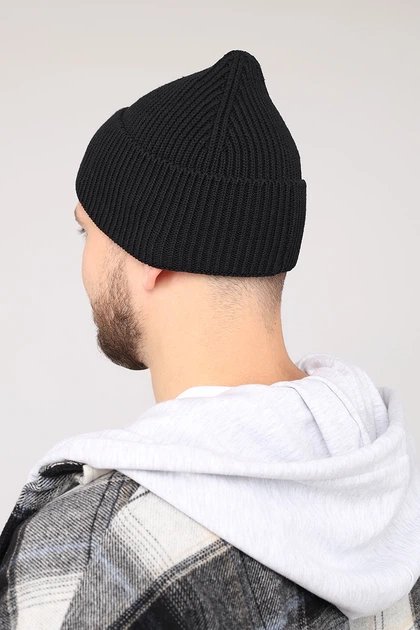 Чоловіча шапка YUKI чорний One Size ЦБ-00280611 - Фото 2 Чоловіча шапка YUKI чорний One Size ЦБ-00280611 - изображение 2