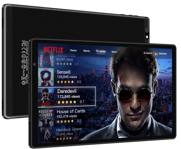 Дитячий планшет 10.1" Aocwei X500 8+6/128Gb 8 ядер Android 13 8000 mAh Синій (102380251) - Уцінка - Фото 2 Дитячий планшет 10.1" Aocwei X500 8+6/128Gb 8 ядер Android 13 8000 mAh Синій (102380251) - Уцінка - зображення 2