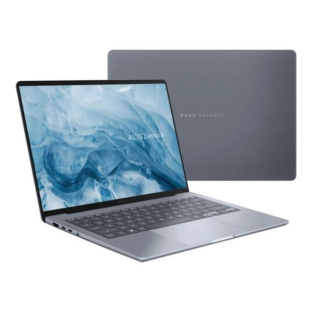 Ноутбук ASUS ZenBook 14 (90NB1AR1-M006E0), AMD Ryzen AI 7 345 / 14″ / OLED / RAM 16 ГБ LPDDR5X / SSD 512 ГБ / AMD Radeon Graphics / Windows 11 Home / Синій - изображение 5