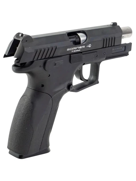 Пневматический пистолет Borner P1 Blowback 4.5 мм, BB, CO2 - изображение 6
