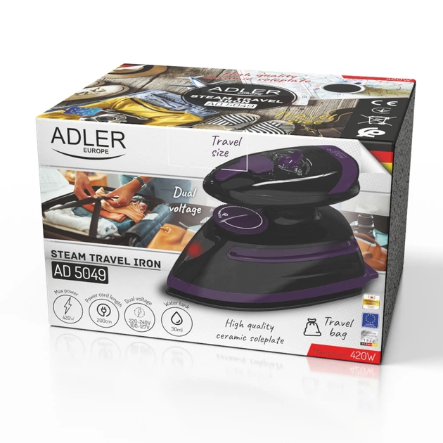 Парова дорожня праска Adler AD 5049 - изображение 7