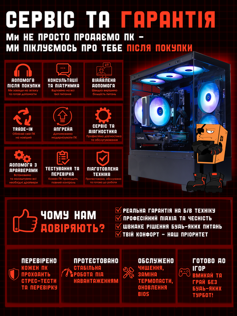 Игровой ПК Tera EXA Carbo NA5700 (RX 5700 8GB/Ryzen 5 1600/16GB DDR4/SSD 512GB) - изображение 8