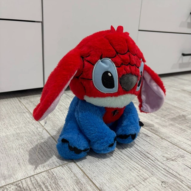 Мягкая плюшевая игрушка Стич Человек-паук (Stitch Spider-Man) Marvel/Disney, красная - Фото 5 Мягкая плюшевая игрушка Стич Человек-паук (Stitch Spider-Man) Marvel/Disney, красная - изображение 5
