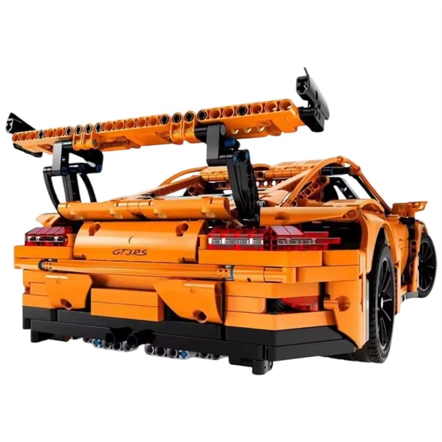 Конструктор Technic Porsche 911 GT3 RS Порше 911 оранжевый спорткар машина автомобиль Порш - изображение 4