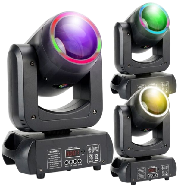 Светодиодная голова Light4Me MH BEAM 150 RING - Фото 1 Светодиодная голова Light4Me MH BEAM 150 RING - изображение 1
