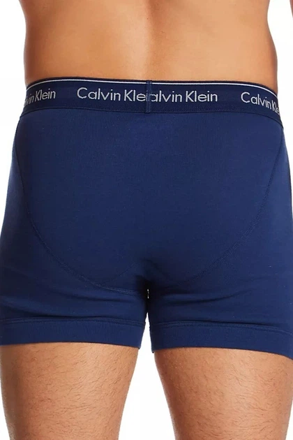 Трусы боксеры, 3 штуки Calvin Klein 52(XL) Синий микс (158374) - Фото 2 Трусы боксеры, 3 штуки Calvin Klein 52(XL) Синий микс (158374) - изображение 2