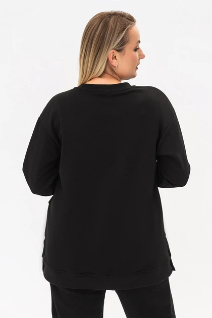 Свитшот Garne 54(4XL) Черный (158554) - Фото 2 Свитшот Garne 54(4XL) Черный (158554) - изображение 2