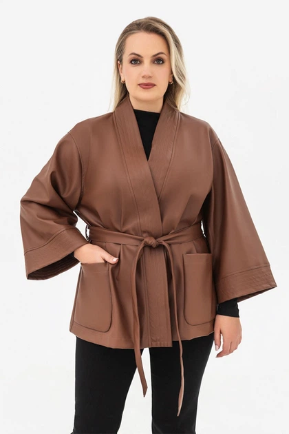 Кардиган Garne 50/52(2XL/3XL) Коричневый (158619) - Фото 1 Кардиган Garne 50/52(2XL/3XL) Коричневый (158619) - изображение 1