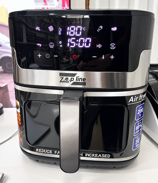 Аэрогриль Zepline ZP-109A 12 л 4200 Вт мультипечь с силиконовой формой - изображение 4