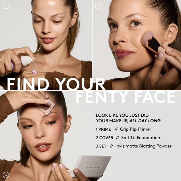 Матирующий праймер FENTY BEATY Grip Trip Mattifying + Blurring Primer Mini 15 ml - изображение 6