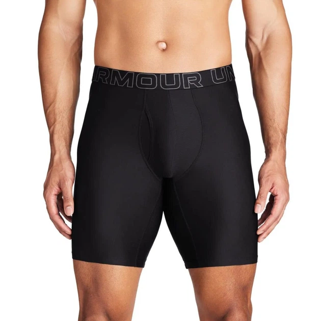 Трусы-боксерки мужские Under Armour Performance Tech - Solid 9 3Pk LG Черный 1383880-001 - изображение 2
