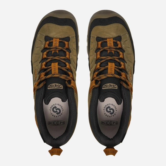 Мужские кроссовки с мембраной кожаные Keen Targhee IV Wp 1030691 41 (8.5US) 26.5 см Темно-зеленые (195208704161) - Фото 5 Мужские кроссовки с мембраной кожаные Keen Targhee IV Wp 1030691 41 (8.5US) 26.5 см Темно-зеленые (195208704161) - изображение 5