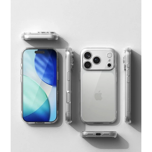 Чехол Ringke Fusion для iPhone 18 Pro | 17 Pro Clear (8800380462519) - изображение 5