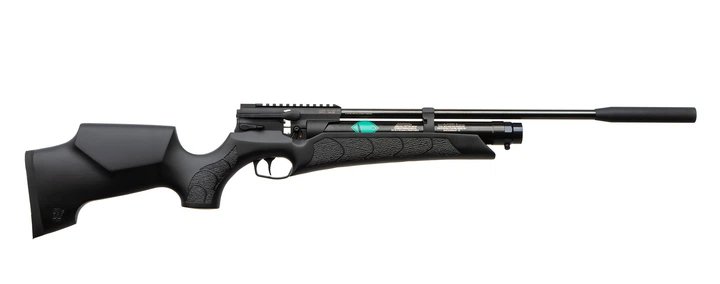 Пневматична редукторна РСР гвинтівка HW 110 S Black stock кал. 4,5 (1004263) - зображення 2
