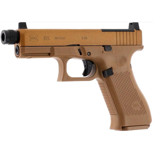 Пневматичний пістолет Umarex Glock 19X MOS Coyote Blowback (5.8462) - изображение 2