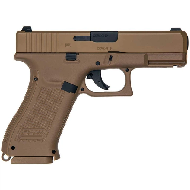Пневматичний пістолет Umarex Glock 19X FDE (5.8368) - изображение 3