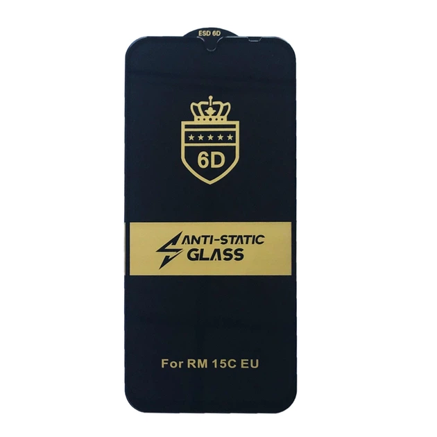 Захисне скло 6D Anti-static for Xiaomi Redmi 15C 4G/5G (173mm) тех упаковка - Фото 1 Захисне скло 6D Anti-static for Xiaomi Redmi 15C 4G/5G (173mm) тех упаковка - изображение 1