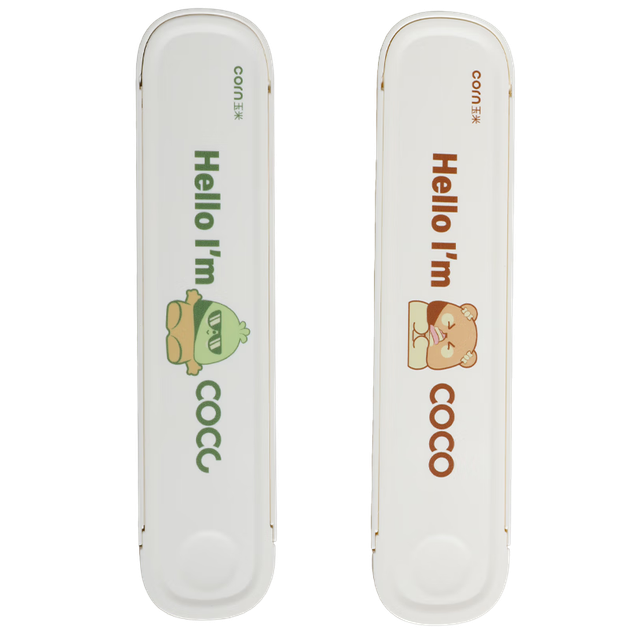 Детские столовые приборы Corn из нержавеющей стали с футляром 3 шт - Фото 4 Детские столовые приборы Corn из нержавеющей стали с футляром 3 шт - изображение 4