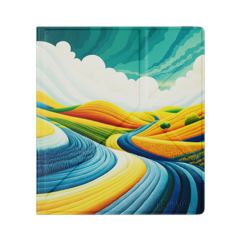 Чохол для електронної книги Hanlinyue Palm Reader Ocean4/3/2Turbo/Color7 з магнітною складаною підставкою і функцією пробудження, кольоровий захисний чохол Akitaka. - зображення 4