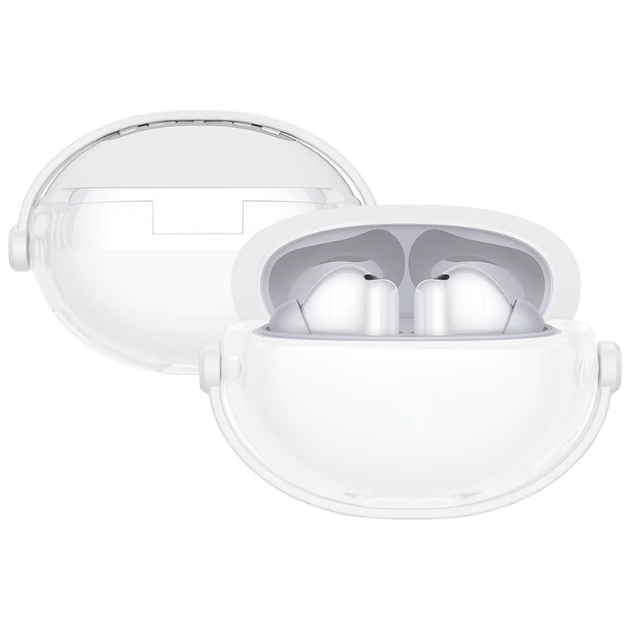 Захисний чохол TRUST ME для Huawei FreeBuds 6i із замком, м'який силіконовий корпус для Bluetooth-навушників, простий дизайн із захистом від падіння та втрати, напівпрозорий білий - Фото 4 Захисний чохол TRUST ME для Huawei FreeBuds 6i із замком, м'який силіконовий корпус для Bluetooth-навушників, простий дизайн із захистом від падіння та втрати, напівпрозорий білий - изображение 4