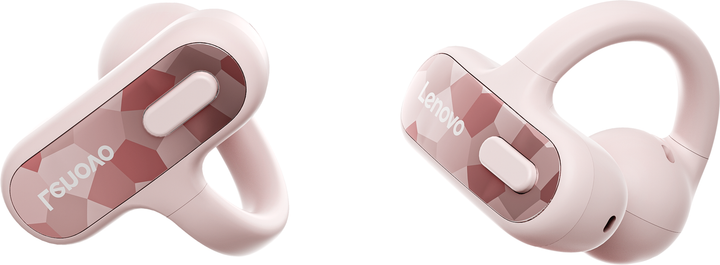 Навушники Lenovo Open-Ear Clip-on Earbuds X500 Pink (GXD1U68429) - Фото 2 Навушники Lenovo Open-Ear Clip-on Earbuds X500 Pink (GXD1U68429) - зображення 2