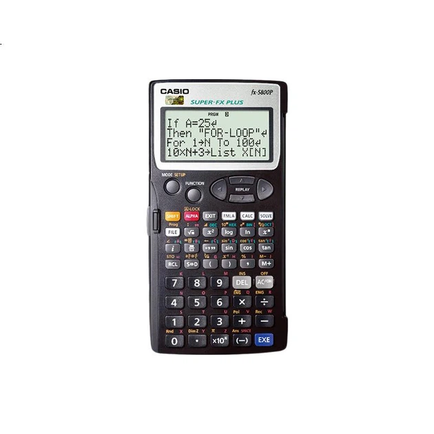 Casio [Суперпопулярный] Программируемый инженерный калькулятор Casio (Casio) FX-5800P, один экземпляр - изображение 3