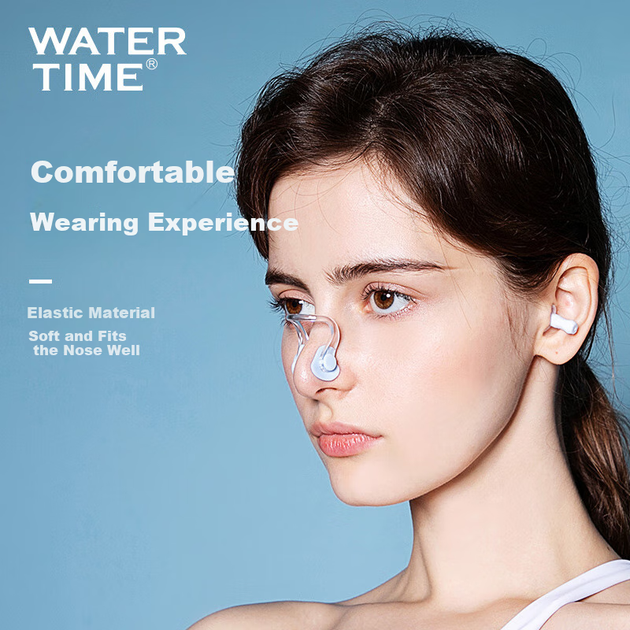 WATERTIME / Затискач для носа Shuichuan, водонепроникний професійний комфортний нековзний засіб для плавання для дорослих та дітей - Фото 6 WATERTIME / Затискач для носа Shuichuan, водонепроникний професійний комфортний нековзний засіб для плавання для дорослих та дітей - изображение 6