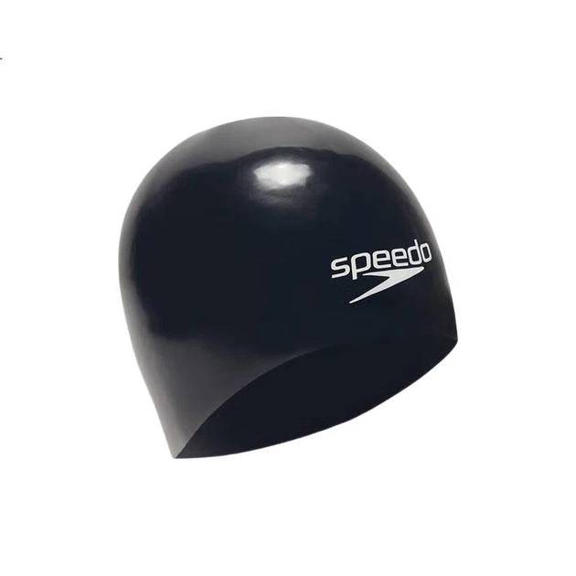 Шапочка для плавання Speedo Competitive, 3D Intelligent Fit, професійна тренувальна силіконова шапочка для плавання з акульої шкіри, водонепроникна, швидковисихаюча, чорно-біла, M - Фото 3 Шапочка для плавання Speedo Competitive, 3D Intelligent Fit, професійна тренувальна силіконова шапочка для плавання з акульої шкіри, водонепроникна, швидковисихаюча, чорно-біла, M - изображение 3